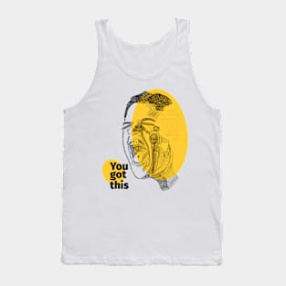 Anti Depression Artwork 1 Tank Top